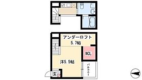 SARA  ｜ 愛知県名古屋市西区天塚町4丁目45-1（賃貸アパート1K・1階・23.27㎡） その2