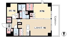 パークアクシス名駅南グランデ  ｜ 愛知県名古屋市中村区名駅南4丁目1-31（賃貸マンション2LDK・12階・69.00㎡） その2