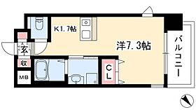 プレサンス鶴舞駅前ブリリアント  ｜ 愛知県名古屋市中区千代田5丁目22-30（賃貸マンション1K・11階・24.15㎡） その2