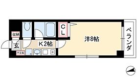 レージュウイング  ｜ 愛知県名古屋市中川区川前町71（賃貸マンション1K・2階・24.88㎡） その2