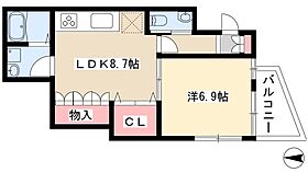 トータスビル  ｜ 愛知県名古屋市西区新道2丁目14-5（賃貸マンション1DK・2階・42.72㎡） その2