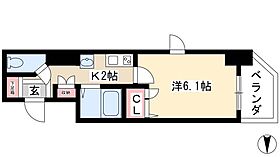 プレサンス鶴舞グリーンパーク  ｜ 愛知県名古屋市中区千代田2丁目17-34（賃貸マンション1K・8階・22.40㎡） その2