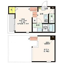 ハーモニーテラス柳田町  ｜ 愛知県名古屋市中川区柳田町1丁目25（賃貸アパート1K・2階・21.06㎡） その2