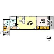 フェリシアーク  ｜ 愛知県名古屋市中村区二ツ橋町1丁目2番(地番)（賃貸アパート1LDK・2階・48.69㎡） その2