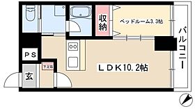 アルファパル東枇杷島  ｜ 愛知県名古屋市西区枇杷島2丁目23-2（賃貸マンション1LDK・5階・33.88㎡） その2