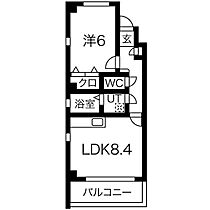 LAPUTA  ｜ 愛知県名古屋市西区笠取町2丁目38（賃貸マンション1LDK・1階・35.04㎡） その2