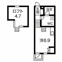 Fleurage  ｜ 愛知県名古屋市中川区花塚町1丁目104（賃貸アパート1R・2階・28.03㎡） その2