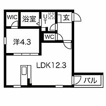 NAGOYA the FOREST  ｜ 愛知県名古屋市西区栄生2丁目25-19（賃貸アパート1LDK・3階・40.20㎡） その2