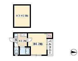 セントフィオーレ  ｜ 愛知県名古屋市中村区名楽町1丁目9-1（賃貸アパート1K・2階・19.08㎡） その2