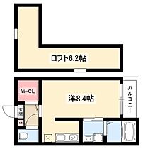 Lucie本陣  ｜ 愛知県名古屋市中村区高道町1丁目8-18（賃貸アパート1R・1階・21.10㎡） その2