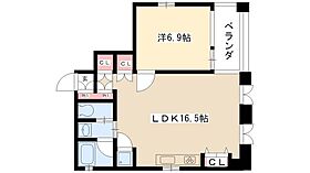 FONTANA  ｜ 愛知県名古屋市東区泉1丁目19-10（賃貸マンション1LDK・9階・54.21㎡） その2