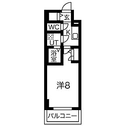 間取図画像 1K