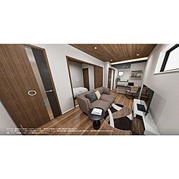 I’ll be清水白壁 2階1LDKのリビング/ダイニング