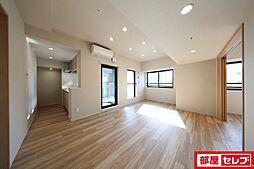 ザ・レジデンスパーク栄 13階1LDKのリビング/ダイニング