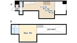 クレイタスパーク4 1LDKの間取図画像