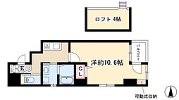 casaluca 1SKの間取図画像