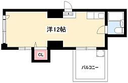 ブラウンハイツ ワンルームの間取図画像