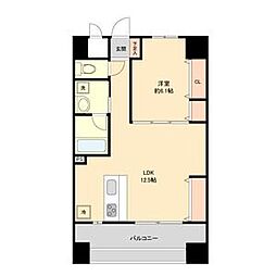 Starheights3 1LDKの間取図画像