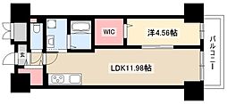 Primal千種stelo 1LDKの間取図画像