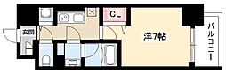 ル・シエル大秋 1Kの間取図画像
