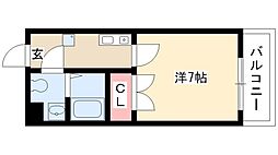 Mステージ栄 1Kの間取図画像