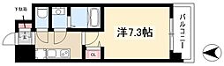 S-FORT大須観音 1Kの間取図画像