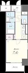 シャルマンソワレ名駅 1Kの間取図画像