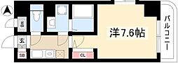 現代ハウス黄金 1Kの間取図画像