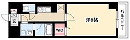 パルファンドゥジョア 1Kの間取図画像