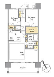 アネシア東京尾久 3LDKの間取図画像