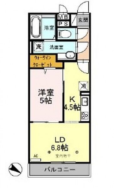 Ｒｅｉｗａ ｜埼玉県ふじみ野市苗間１丁目(賃貸アパート1LDK・3階・41.23㎡)の写真 その2