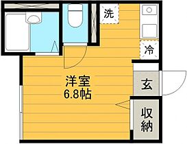 レクサス  ｜ 埼玉県富士見市上沢１丁目（賃貸アパート1R・1階・16.69㎡） その2