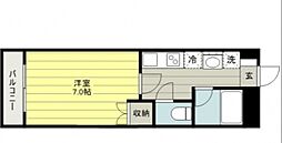第2ウィンベル 1Kの間取図画像