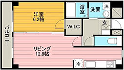 ブリランテふじみ野 1LDKの間取図画像