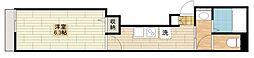 Mark Duo鶴瀬I 103 1Kの間取図画像