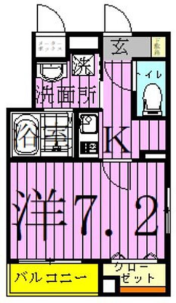リベルテ ｜東京都足立区加平２丁目(賃貸マンション1K・2階・27.06㎡)の写真 その2