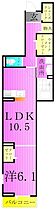 グラナーデ東伊興  ｜ 東京都足立区東伊興３丁目（賃貸アパート1LDK・2階・45.59㎡） その2