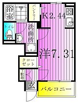 シャン　ド　フルール  ｜ 東京都足立区舎人２丁目（賃貸アパート1K・1階・28.43㎡） その2