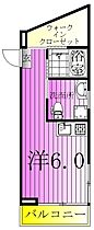 ヴェスパーマティーニ亀有 401 ｜ 東京都足立区東和２丁目4-6（賃貸マンション1R・4階・23.25㎡） その2