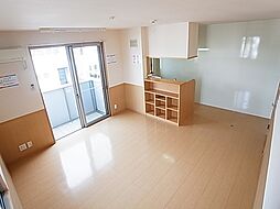 ヴィラ　マグノリア 2階1LDKのリビング/ダイニング