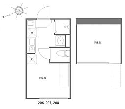 カーサソラーナ 1階/-
