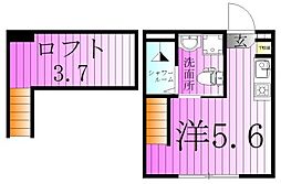 リバーテラス千住大橋 2階/-