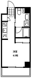 Seawave東綾瀬 ワンルームの間取図画像