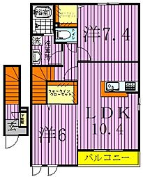 ソレアード カーサ2 2階