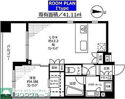 ステージファースト両国アジールコート 1LDKの間取図画像