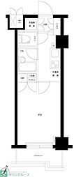 ルーブル日本橋 1Kの間取図画像