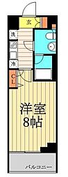 HY'screcer清澄白河 1Kの間取図画像