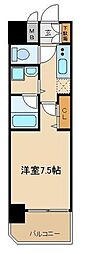サンテミリオンお茶の水 1Kの間取図画像