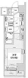 アイル銀座京橋壱番館 1Kの間取図画像