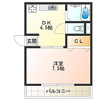 ピロスカーホ・オトワ  ｜ 大阪府大阪市西成区岸里東１丁目（賃貸マンション1DK・3階・25.00㎡） その2